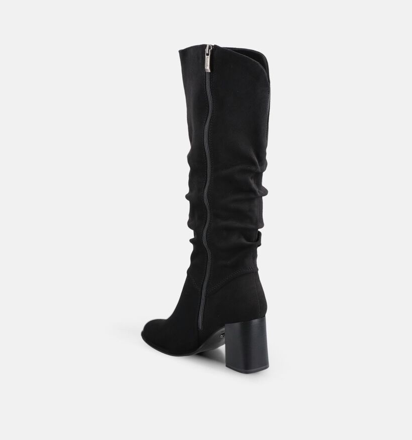 Tamaris AntiSLIDE Bottes hautes &agrave; talons en Noir pour femmes (378951)