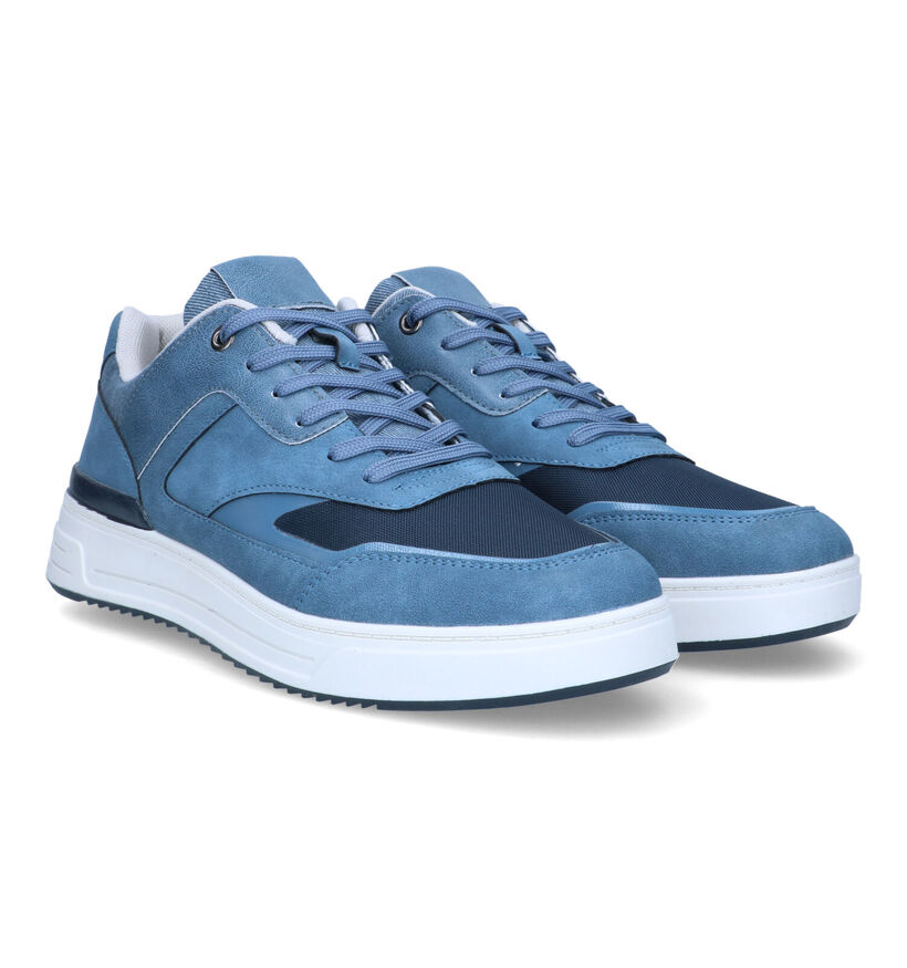 Origin Chaussures à lacets en Bleu clair pour hommes (321198) - pour semelles orthopédiques