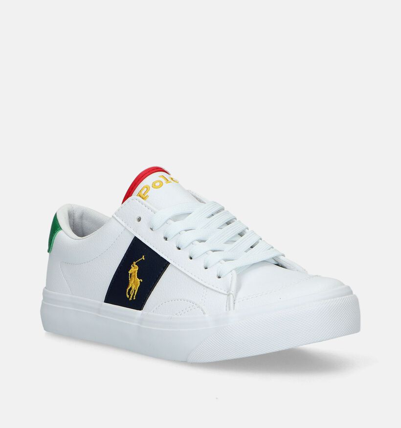 Polo Ralph Lauren Ryley Chaussures à lacets en Blanc pour garçons (336511)