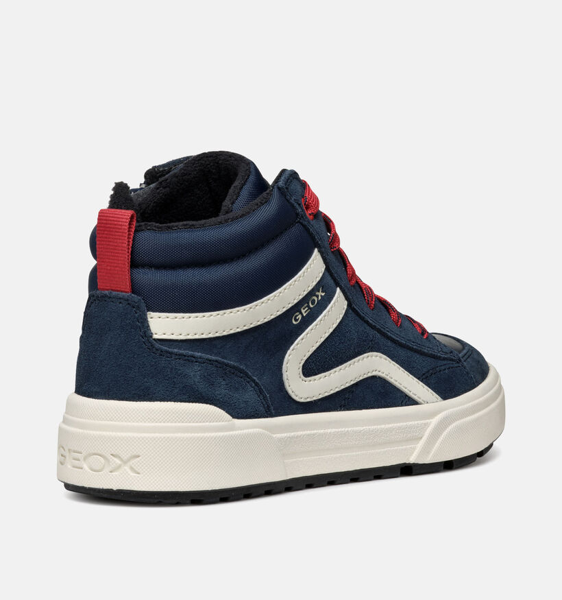 Geox Weemble Blauwe Hoge schoenen voor jongens (345918) - geschikt voor steunzolen