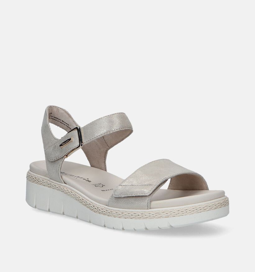 Tamaris Pure Relax Gouden Sandalen voor dames (338303) - geschikt voor steunzolen