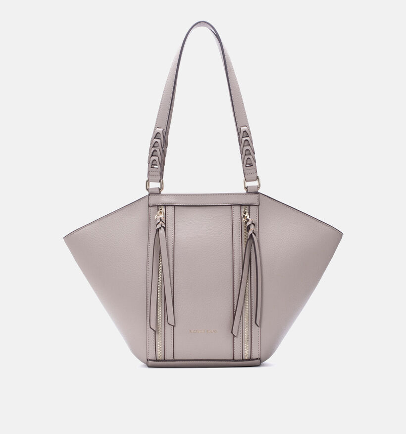 Laurent David Taupe Handtas voor dames (365139)