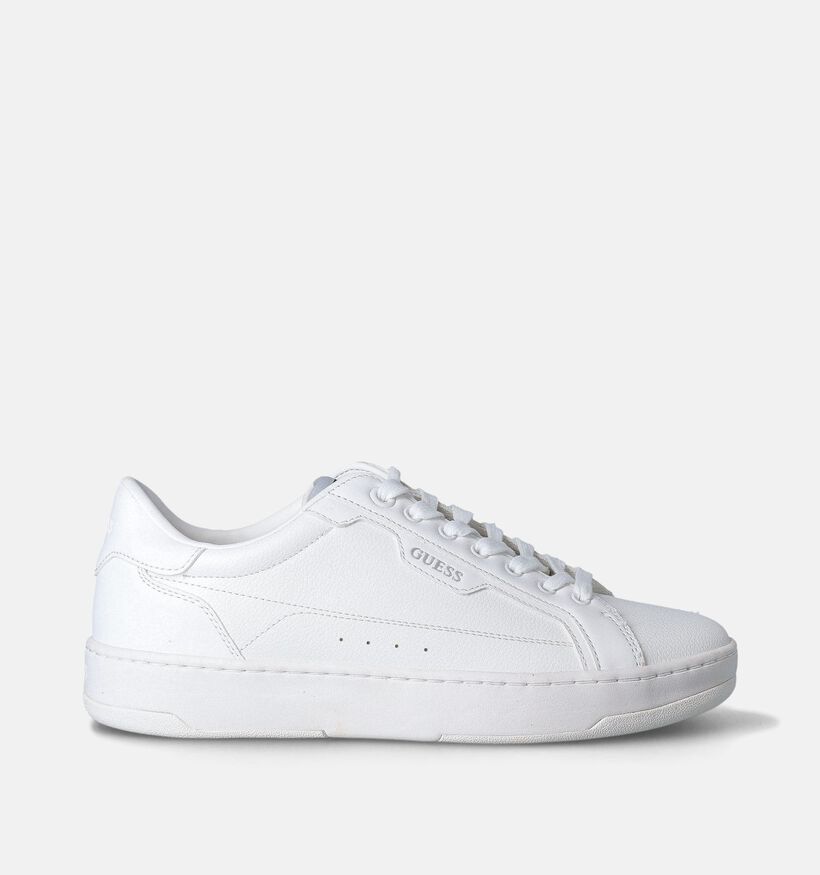 Guess Vinci Witte Veterschoenen voor heren (354065) - geschikt voor steunzolen