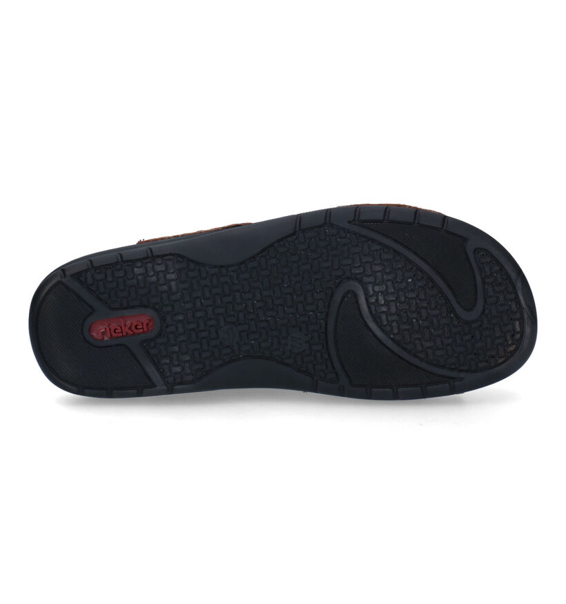 Rieker Bruine Slippers voor heren (323562)