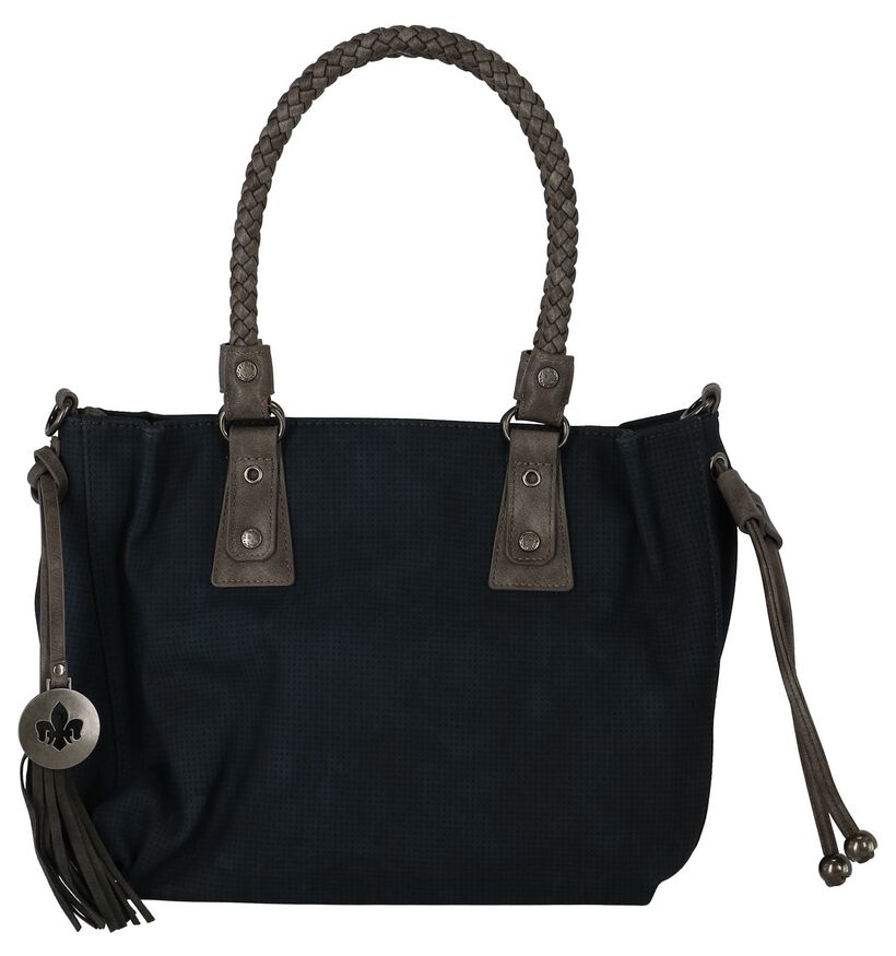 Donkerblauwe Handtas met Afneembare Riem Rieker in imitatieleer (230072)