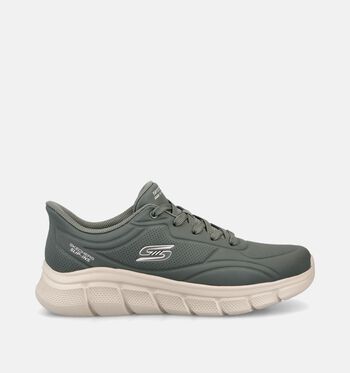 Skechers Hands Free Slip-ins Low Sneakers Zwart/Groen