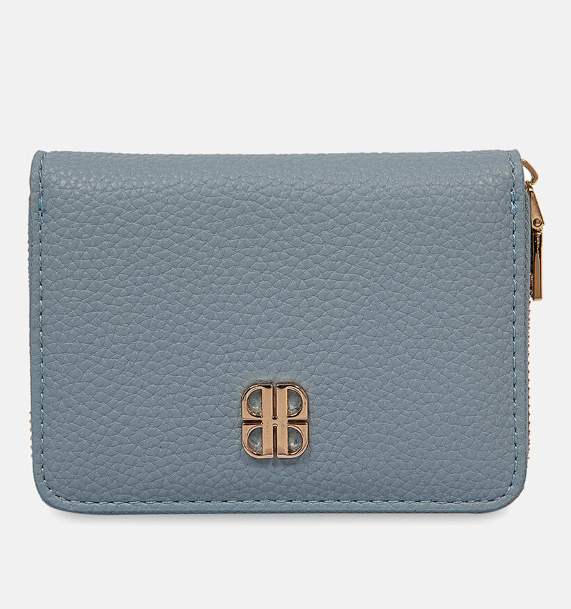 Laurent David Estee Porte-monnaie zippé en Bleu pour femmes (357981)