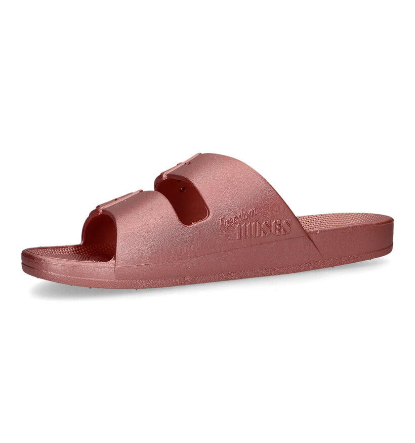 Freedom Moses Basic Nu-pieds en Or rose pour femmes (323019)