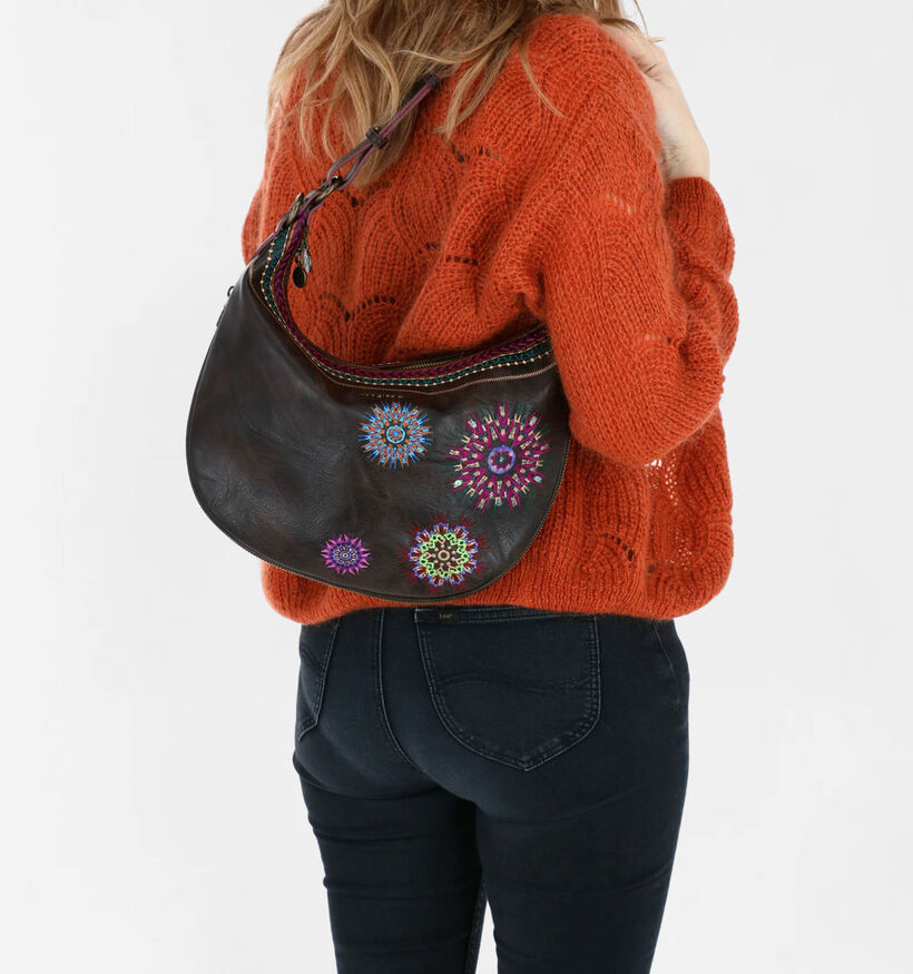 Desigual Sac à bandoulière en Brun en simili cuir (279944)