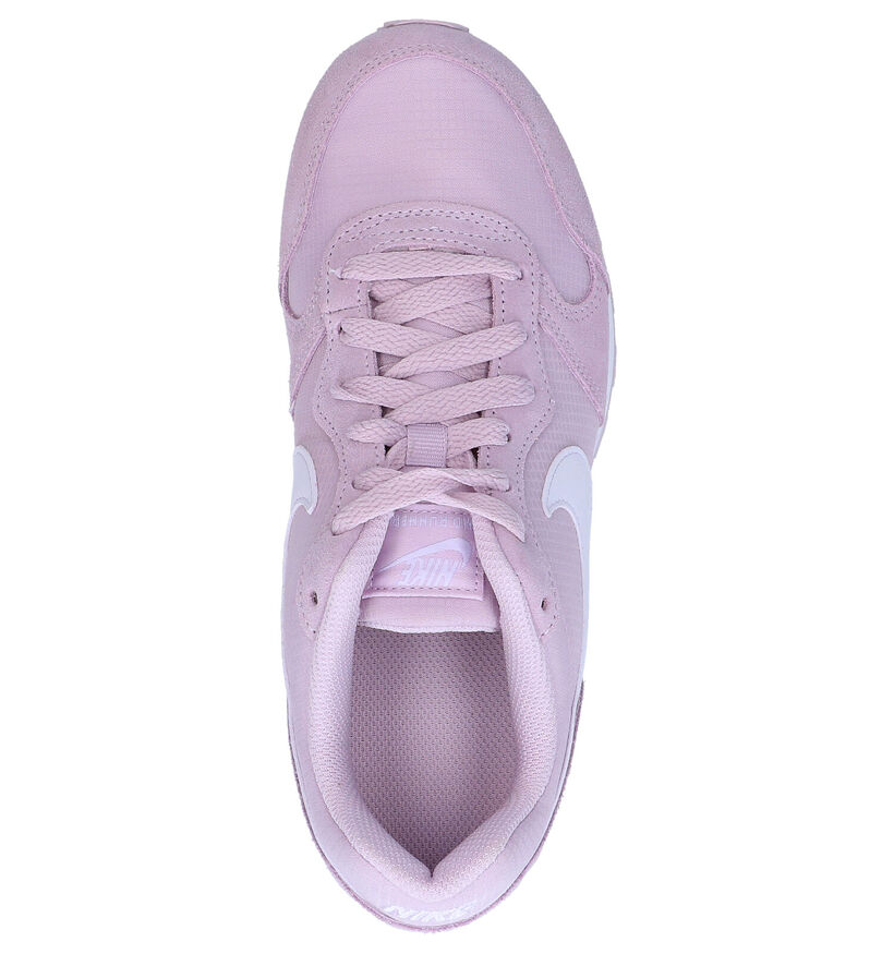 Nike MD Runner 2 Baskets en Mauve en textile (266039)