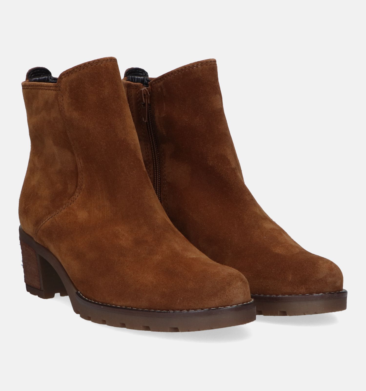 Gabor Cognac Su de Enkellaarsjes Dames Enkellaarsjes Online op