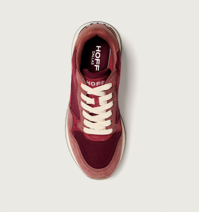 HOFF City Dallas Rode/Bordeaux Sneakers voor dames (360838) - geschikt voor steunzolen