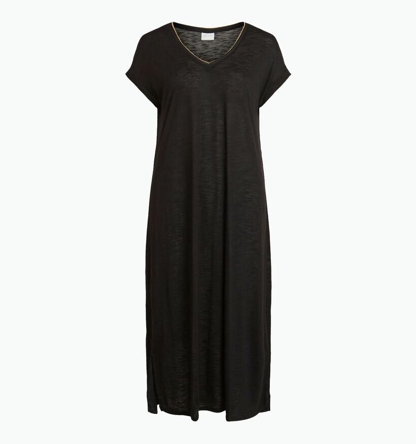 Vila Noel Robe mi-longue en Noir pour femmes (342108)