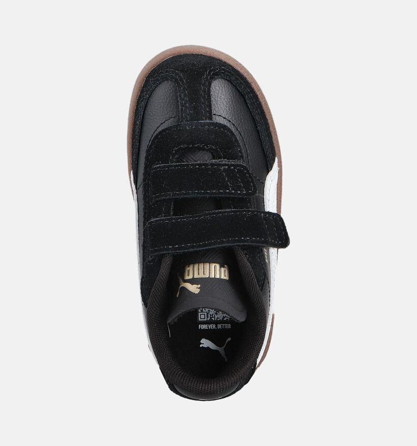 Puma Club II Era Zwarte Sneakers voor meisjes, jongens (359284) - geschikt voor steunzolen