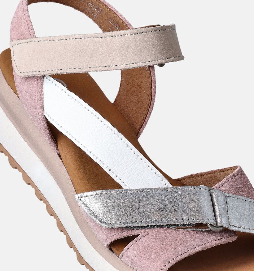 Gabor Roze Sandalen met Sleehak voor dames (355069)