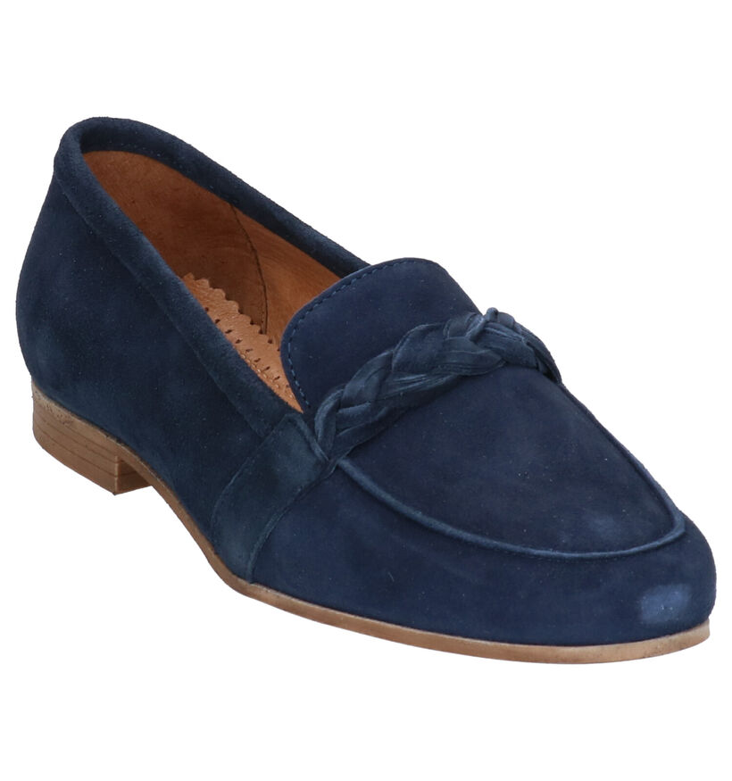 Tamaris Loafers en Bleu foncé en daim (270116)