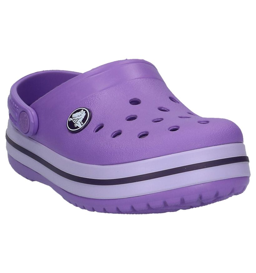 Crocs Crocband Lila Slippers in kunststof (289811)