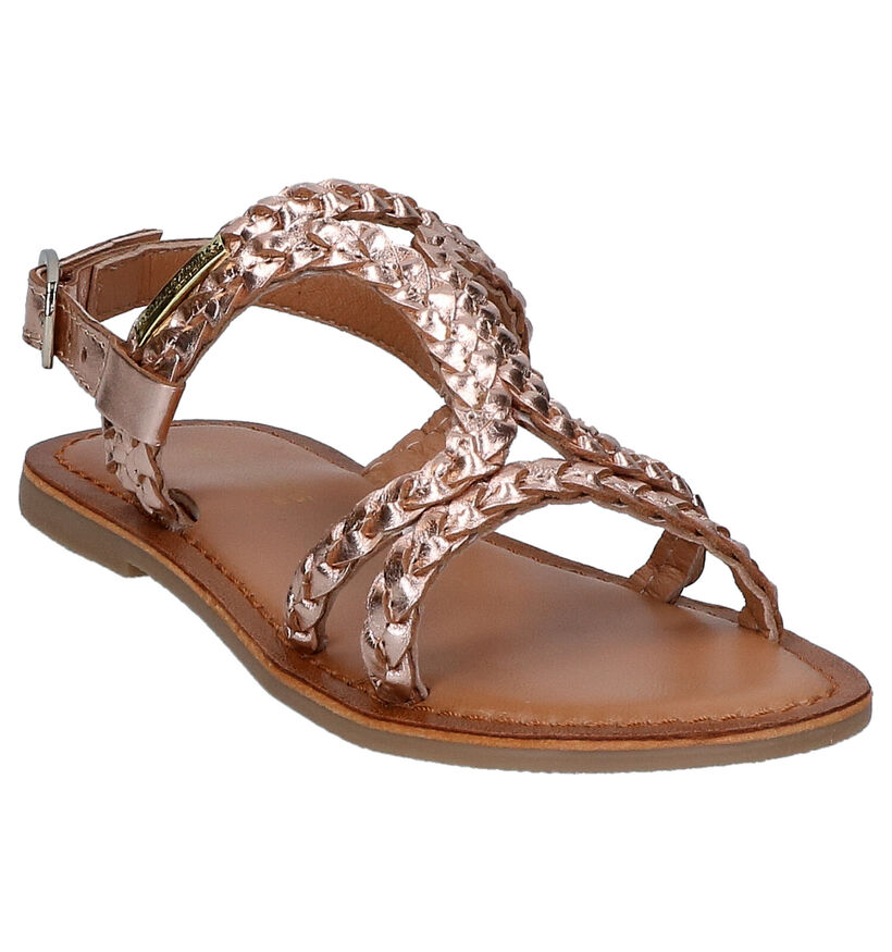 Les Tropeziennes Rose Golden Sandalen in leer (271842)