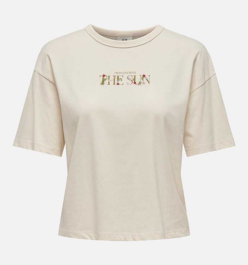 JDY Cally Beige T-shirt voor dames (342171)