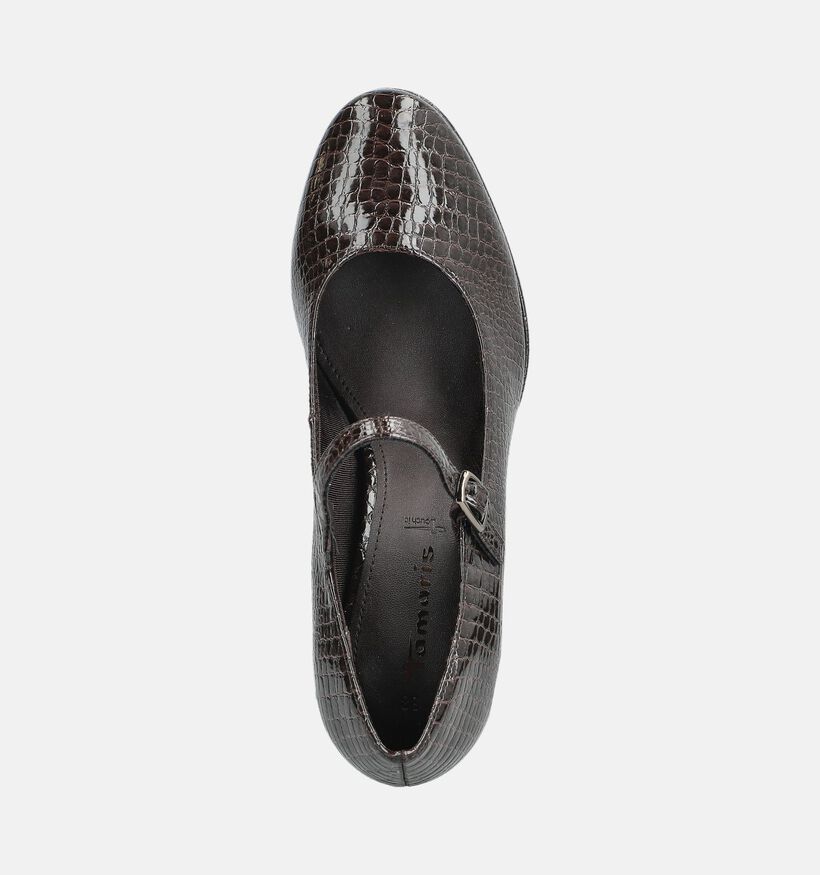 Tamaris Donkerbruine Pumps met Hoge Hak voor dames (376653)