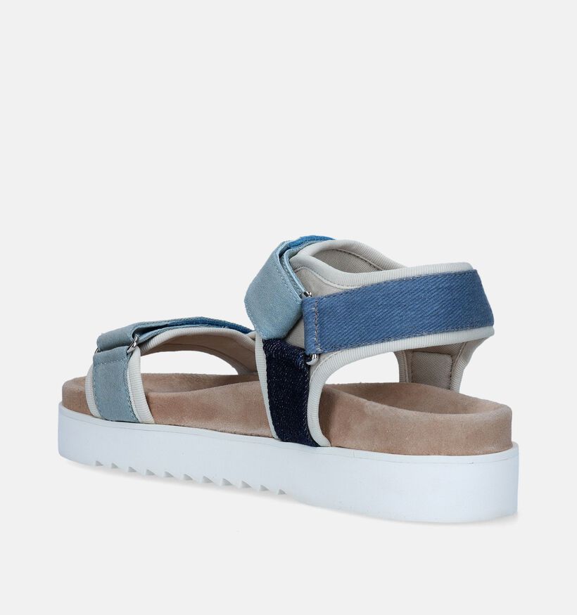 Maruti Beau Blauwe Plateausandalen voor dames (337944)