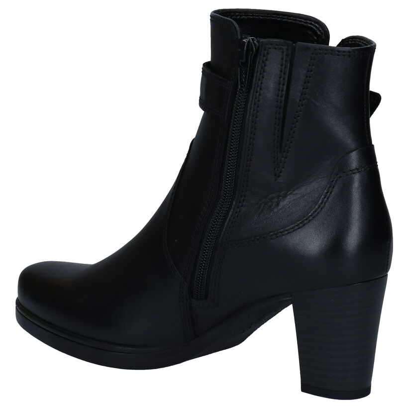 Gabor Bottillons en Noir en cuir (282425)