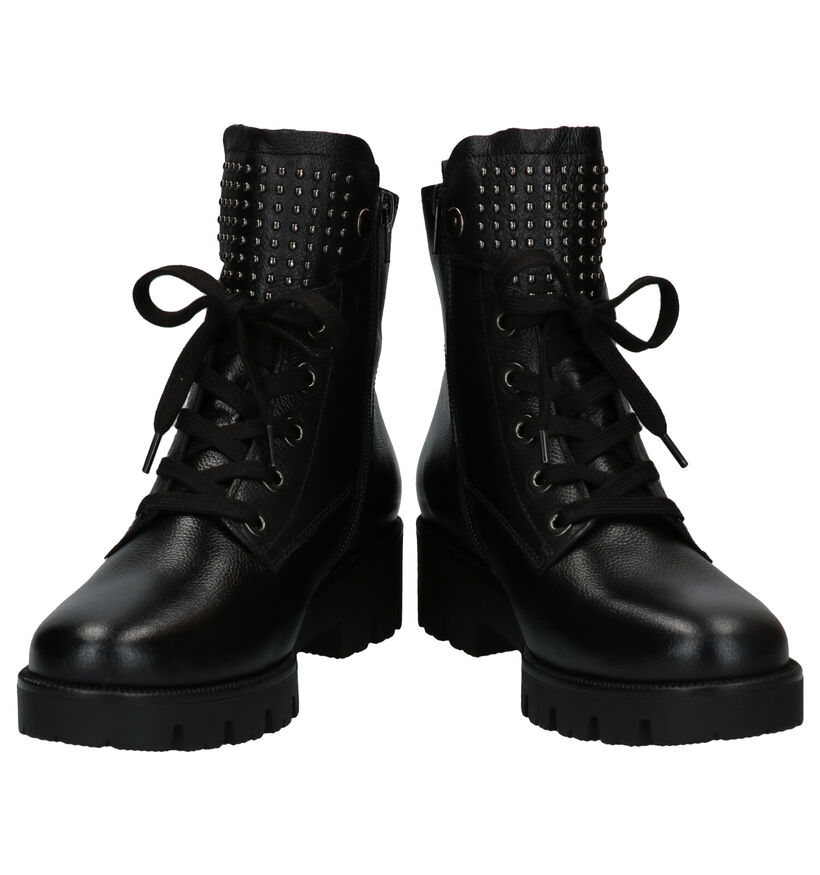 Gabor OptiFit Bottines en Noir en cuir (282295)