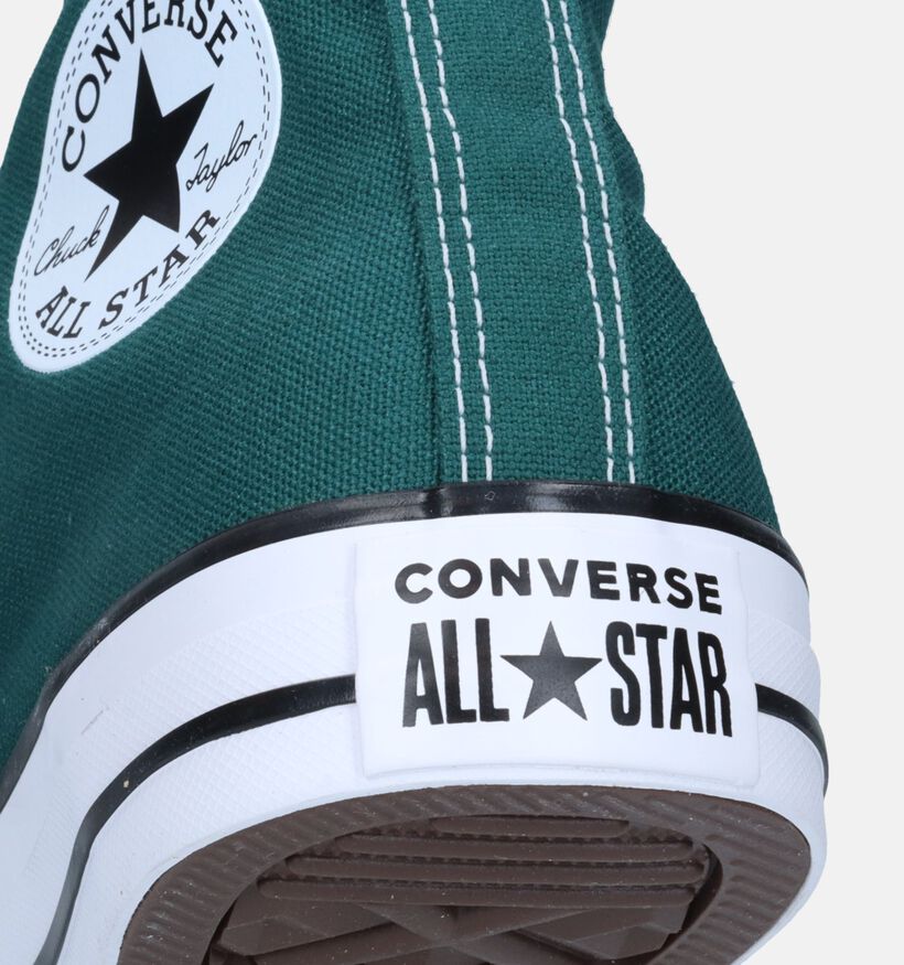 Converse Chuck Taylor All Star Fall Tone Baskets en Vert pour femmes (327847)