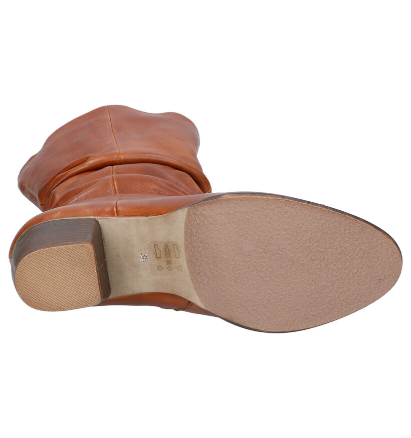 SPM Cognac Laarzen in leer (256088)