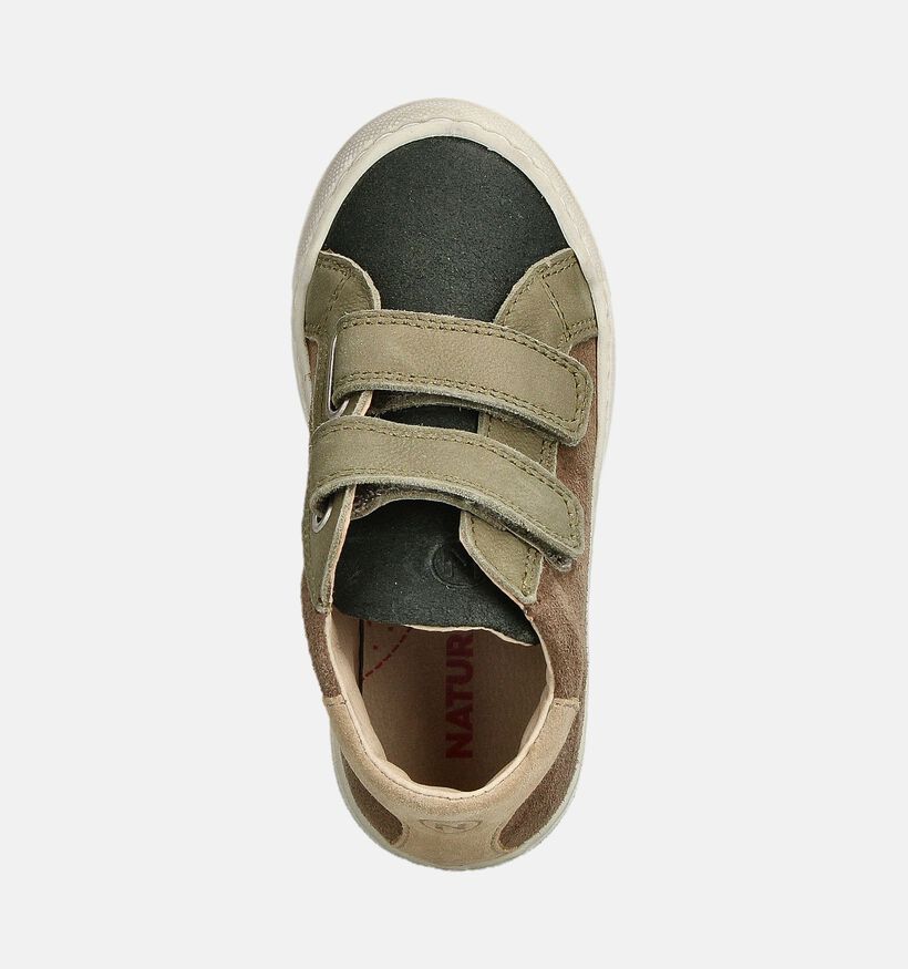 Naturino Lovan Chaussures hautes en Vert/Marron pour filles, garçons (364293) - pour semelles orthopédiques