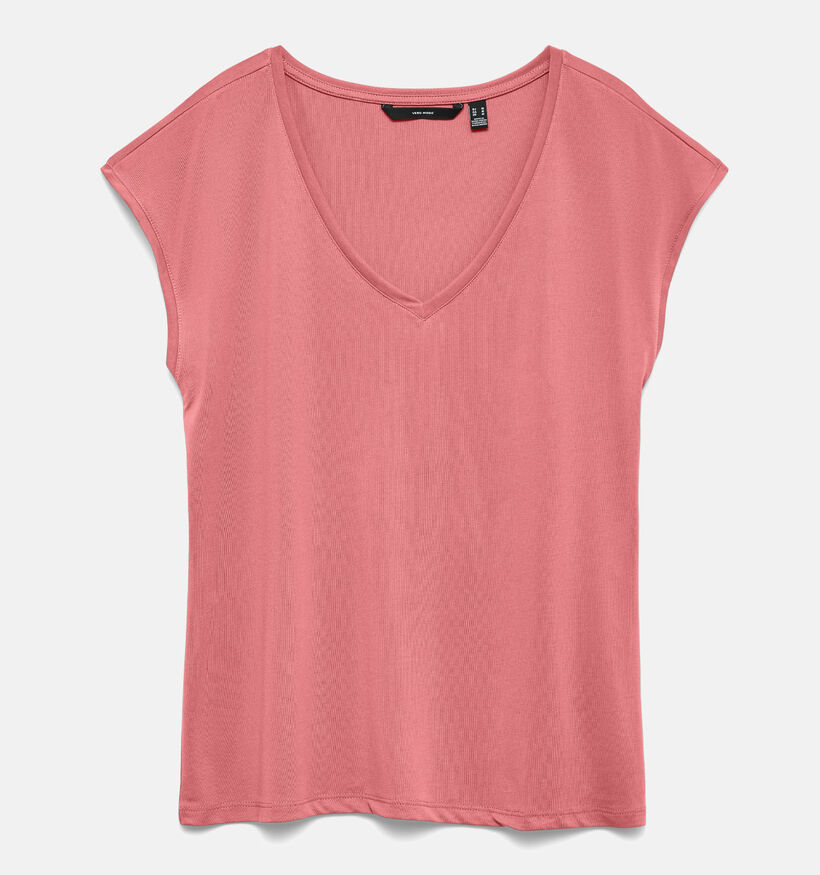 Vero Moda Filli Roze T-shirt voor dames (369417)
