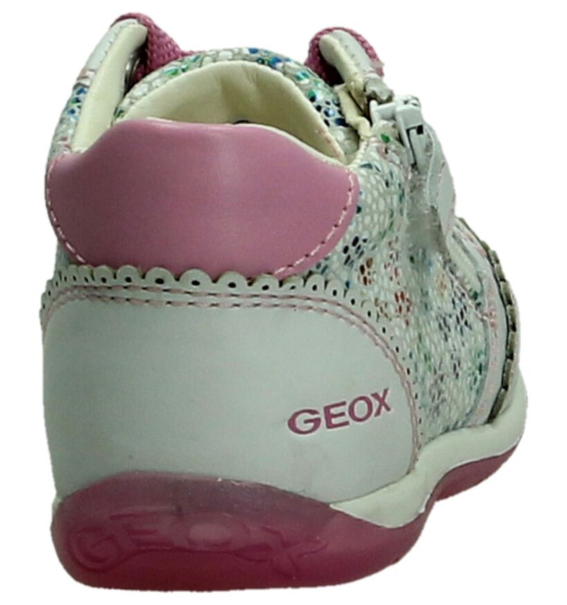 Geox Witte Babyschoentjes in nubuck (190675)