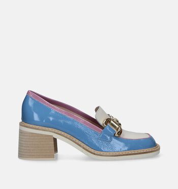 Enkelpumps blauw