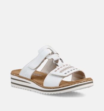 Rieker Nu-pieds Blanc