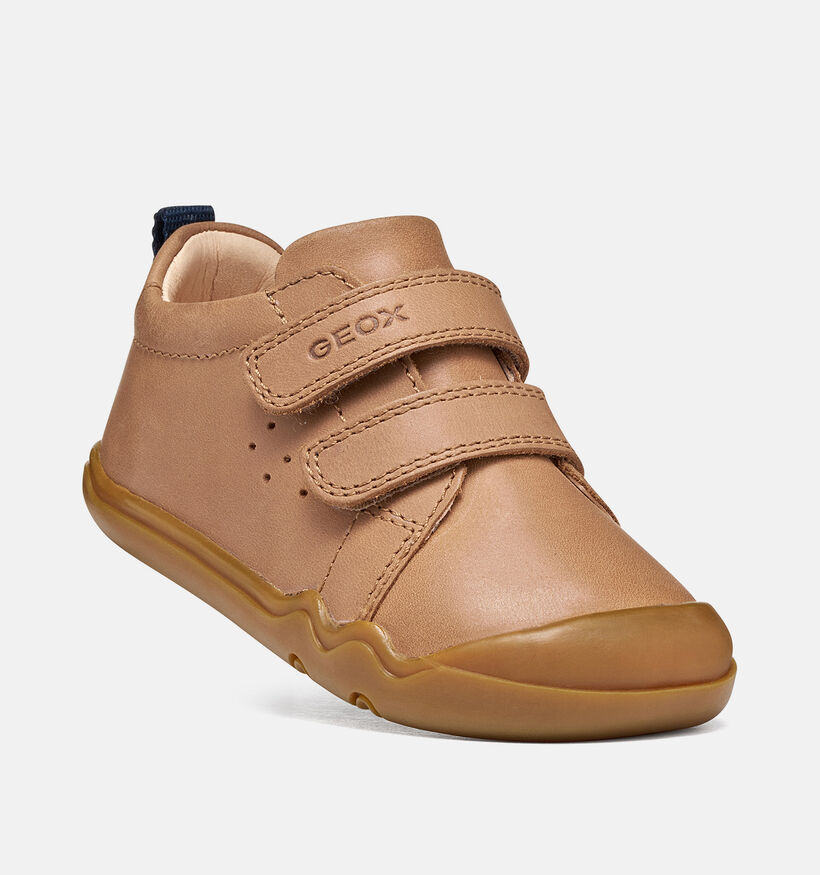 Geox Steppieup Bruine Babyschoenen voor meisjes, jongens (377747)