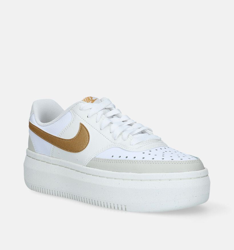 Nike Court Vision Alta Witte Sneakers voor dames (334883)