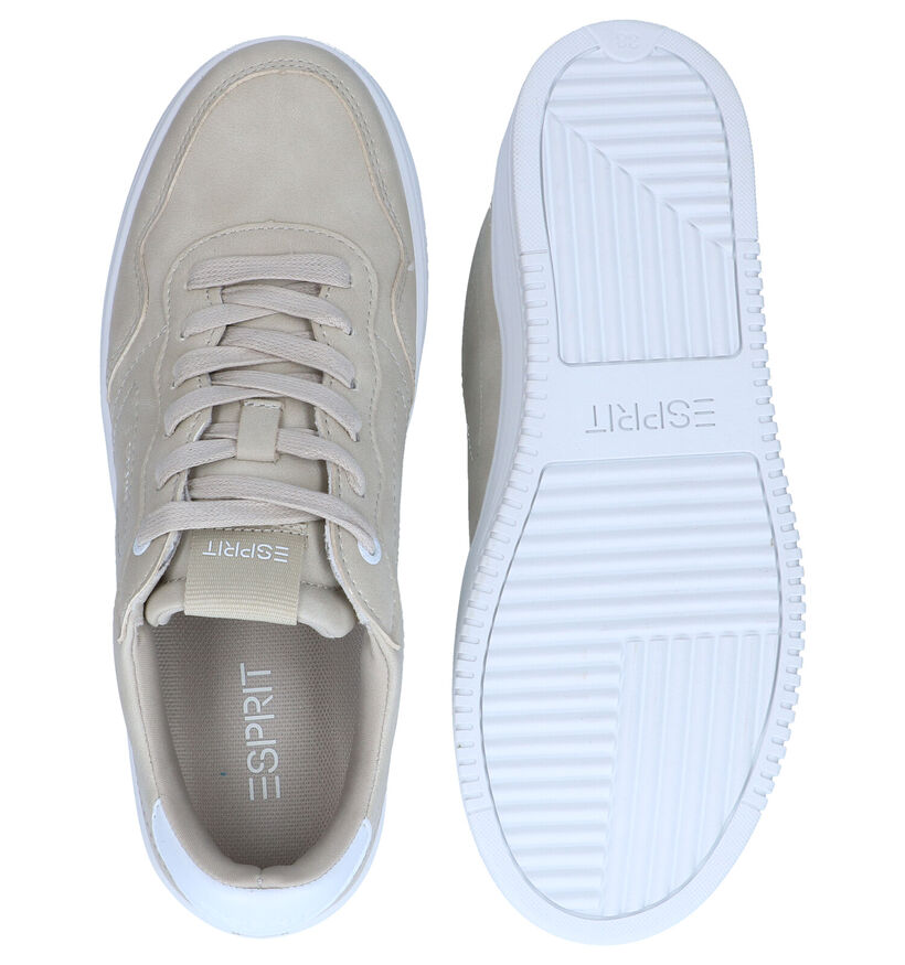 Esprit Cambridge Beige Sneakers in kunstleer (285155)