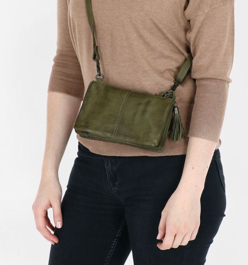 Bear Design Zwarte Crossbody tas voor dames (342826)