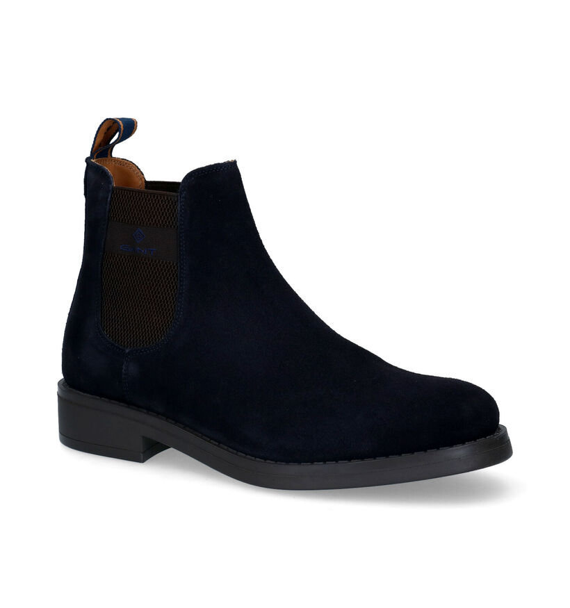 Gant Chaussures classiques en Bleu foncé en daim (294463)