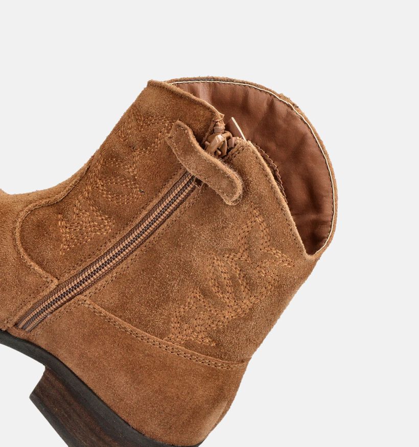 Milo & Mila Cognac Cowboylaarzen voor meisjes (363208)