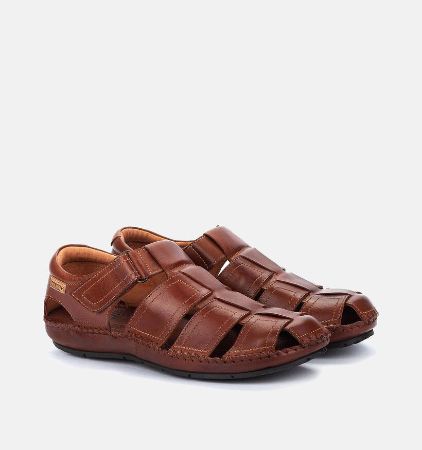 Pikolinos Tarifa Sandales en Cognac pour hommes (355433)