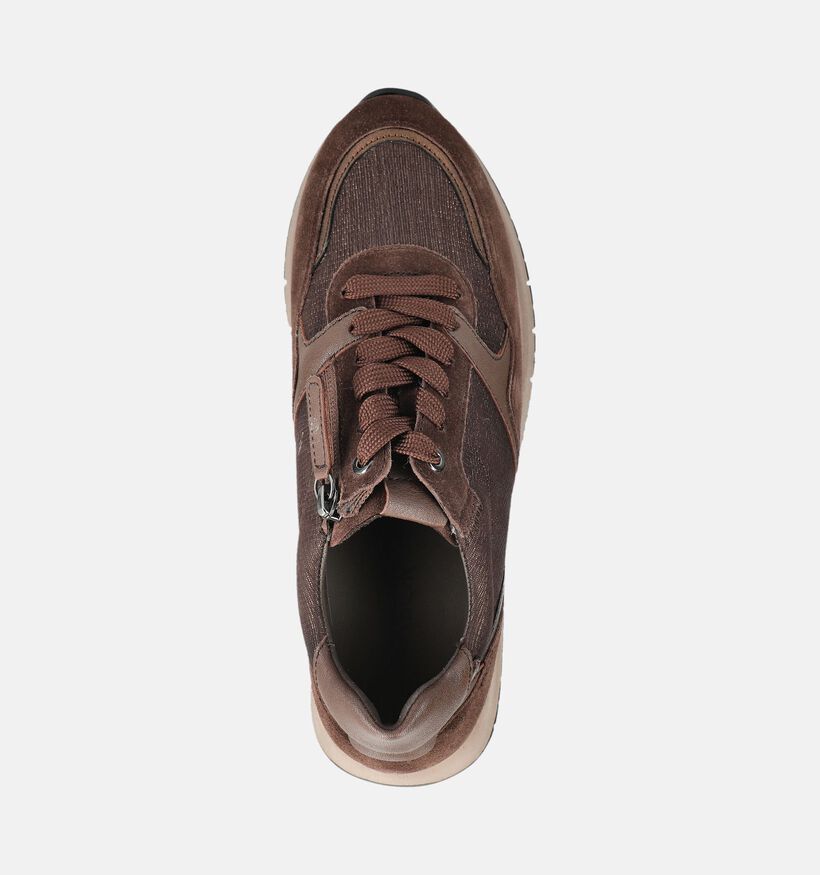 Gabor Bruine Sneakers voor dames (376989) - geschikt voor steunzolen