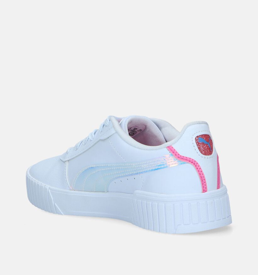 Puma Carina 2.0 Deep Dive Baskets en Blanc pour filles (334524) - pour semelles orthopédiques