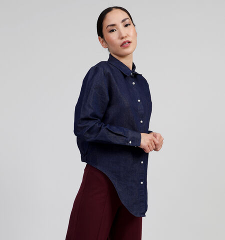 Orfeo Blouses Blauw