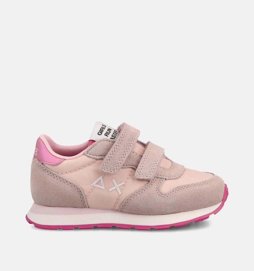 Sun68 Ally Roze Lage Sneakers voor meisjes (369056) - geschikt voor steunzolen