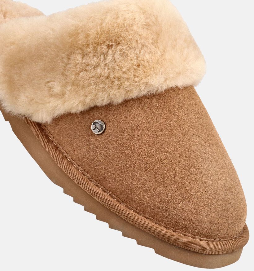 Warmbat Flurry Pantoufles ouvertes en Marron pour femmes (379640)