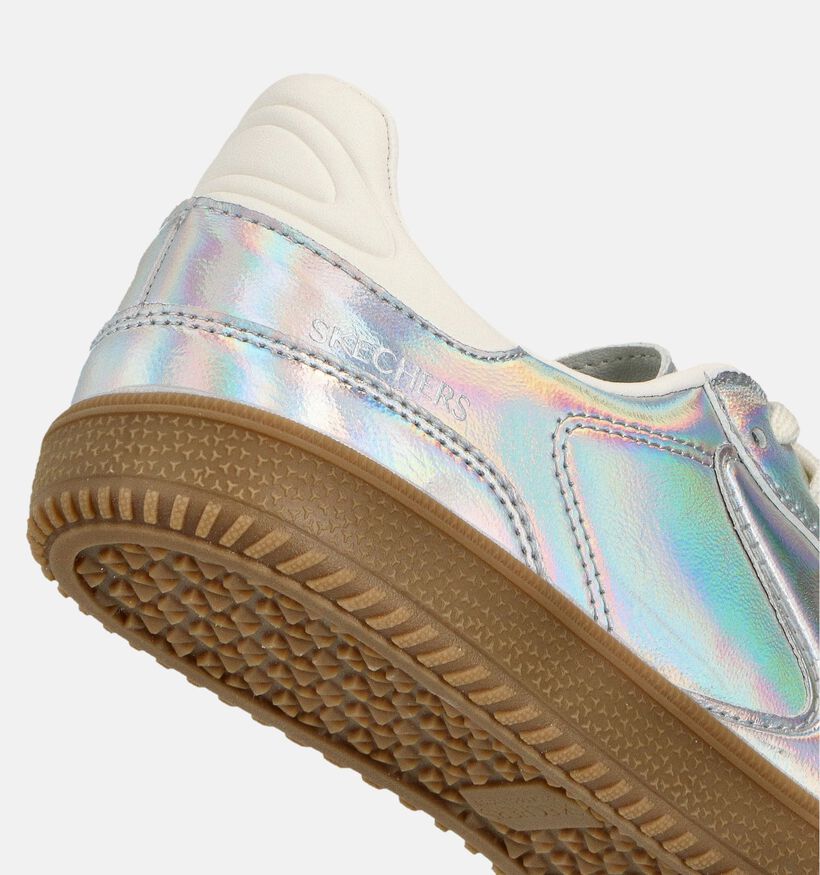 Skechers Hotshot Zilveren Sneakers Holographic voor dames (359732) - geschikt voor steunzolen