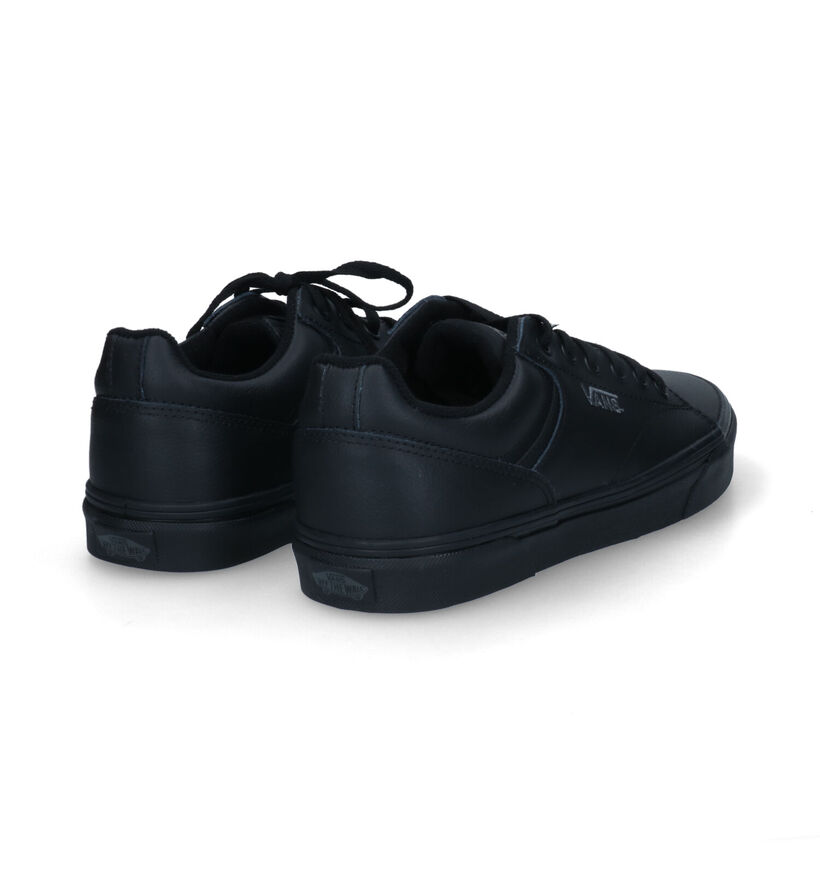 Vans Seldan baskets de skate en Noir pour hommes (328233)