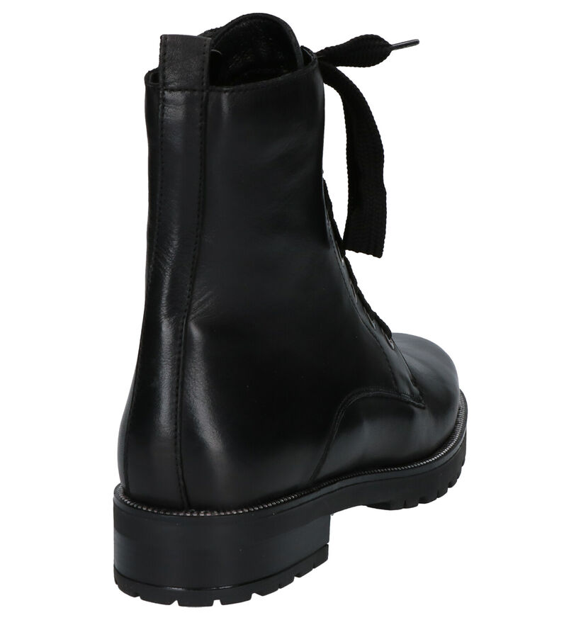 Gosh Bottines en Noir en cuir (253043)