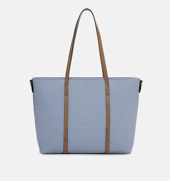 Emily & Noah Shoppers Bruin/Blauw